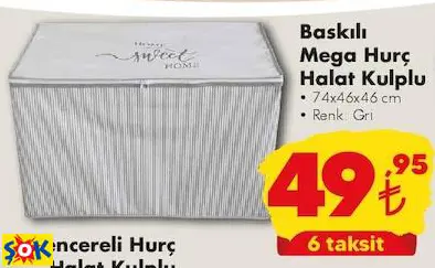 BASKILI MEGA HURÇ HALAT KULPLU